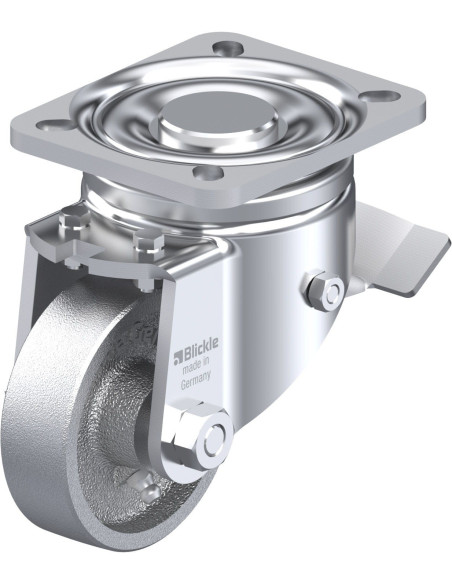 LH-G 80G-ST pasukamas ratukas su stabdžiais