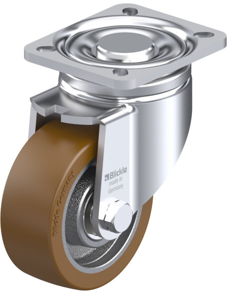 LH-GB 100K-1 poliuretano pasukamas ratukas 100 mm