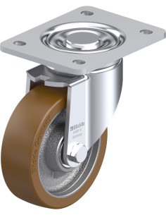 LH-GB 125K-3 poliuretano pasukamas ratukas 125 mm