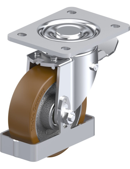 LH-GB 125K-3-ST-FS poliuretano pasukamas ratukas su