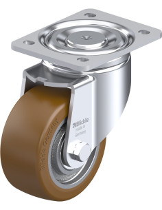 LH-GB 128K poliuretano pasukamas ratukas 125 mm