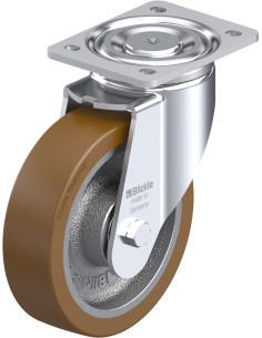 LH-GB 180K poliuretano pasukamas ratukas 180 mm