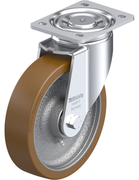 LH-GB 200K poliuretano pasukamas ratukas 200 mm