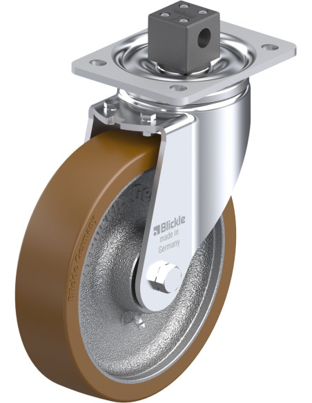 LH-GB 200K-CS13 poliuretano ratukas su stabdžiais