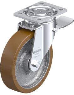 LH-GB 200K-ST poliuretano ratukas su stabdžiais