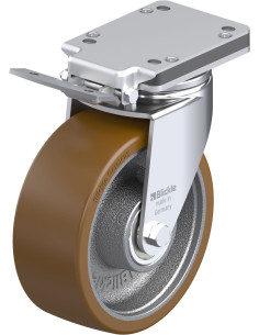 LH-GB 202K-IS poliuretano ratukas su stabdžiais