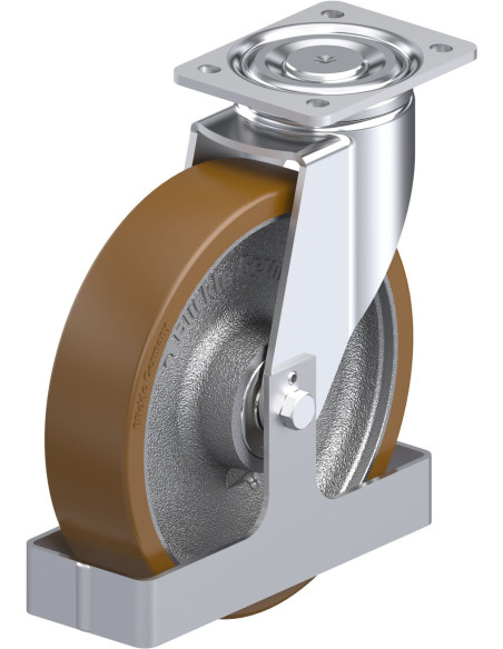 LH-GB 250K-FS poliuretano pasukamas ratukas 250 mm