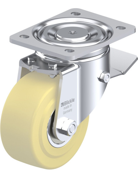 LH-GSPO 125K-ST sintetinis pasukamas ratukas su stabdžiais