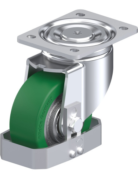 LH-GST 127K-FS poliuretano pasukamas ratukas 125 mm