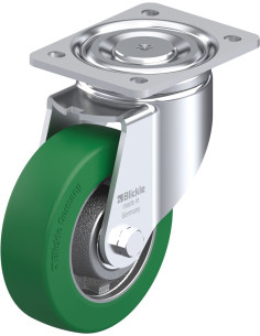 LH-GST 150K poliuretano pasukamas ratukas 150 mm