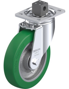 LH-GST 200K-CS13 poliuretano ratukas su stabdžiais