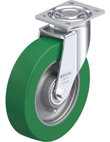 LH-GST 250K poliuretano pasukamas ratukas 250 mm