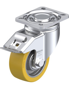 LH-GTH 100K-1-FI poliuretano ratukas su stabdžiais