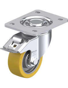 LH-GTH 100K-3-FI poliuretano ratukas su stabdžiais