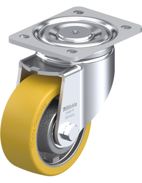 LH-GTH 127K poliuretano pasukamas ratukas 125 mm