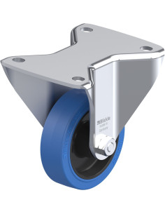 BH-POEV 100R-3-SB fiksuotas ratukas dengtas guma