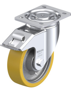 LH-GTH 160K-FI poliuretano ratukas su stabdžiais