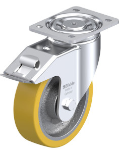 LH-GTH 175K-FI poliuretano ratukas su stabdžiais