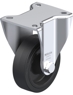 BH-POEV 100XR-1 fiksuotas ratukas dengtas guma