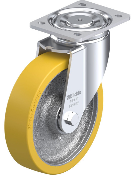 LH-GTH 200K poliuretano pasukamasis ratukas 200 mm