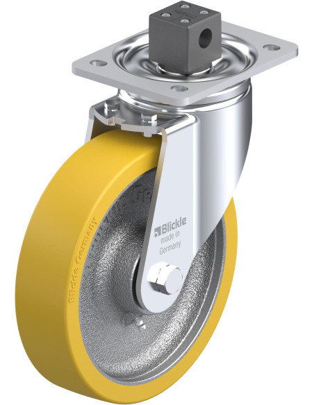 LH-GTH 200K-CS13 poliuretano ratukas su stabdžiais