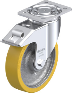 LH-GTH 200K-FI poliuretano ratukas su stabdžiais