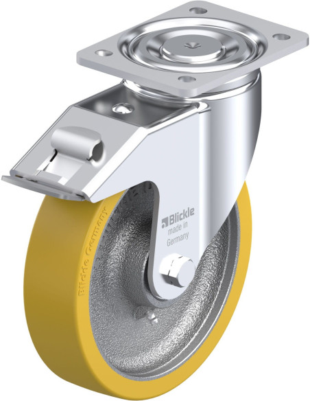 LH-GTH 200K-FI poliuretano ratukas su stabdžiais