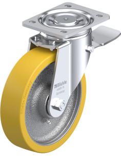 LH-GTH 200K-ST poliuretano ratukas su stabdžiais