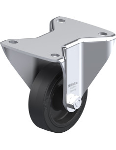 BH-POEV 100XR-3 fiksuotas ratukas dengtas guma