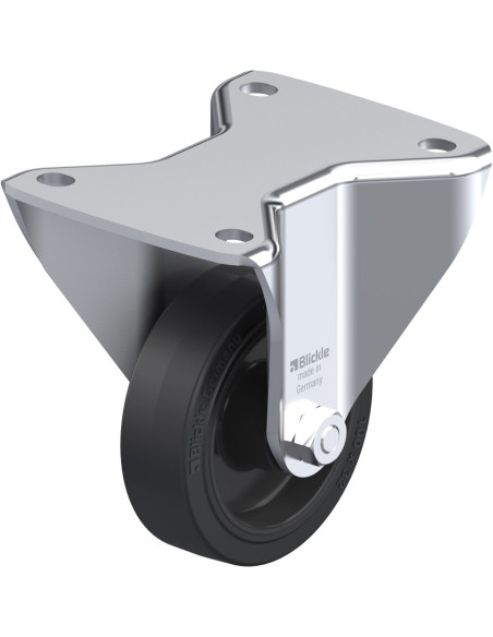 BH-POEV 100XR-3 fiksuotas ratukas dengtas guma