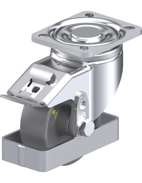 LH-PO 100G-1-FI-ELS-FS antistatinis ratukas su stabdžiais