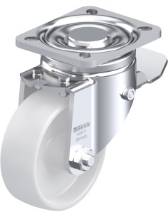 LH-PO 100G-1-ST sintetinis pasukamas ratukas su stabdžiais