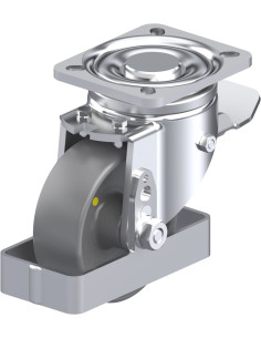 LH-PO 100G-1-ST-ELS-FS antistatinis ratukas su stabdžiais