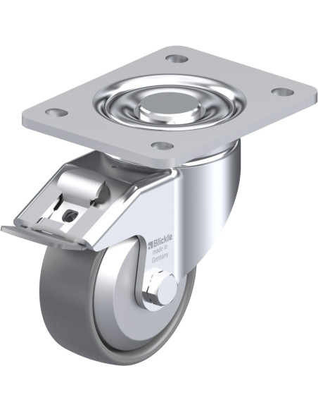 LH-PO 100G-3-FI-ELS-FA antistatinis ratukas su stabdžiais