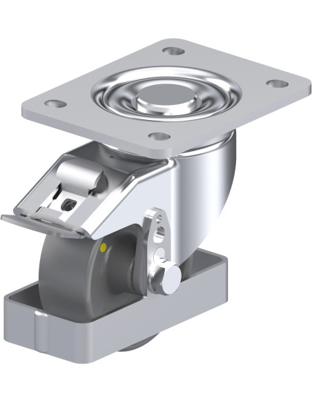 LH-PO 100G-3-FI-ELS-FS antistatinis ratukas su stabdžiais