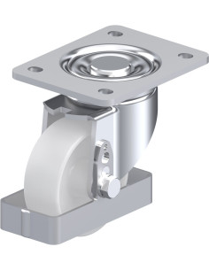 LH-PO 100G-3-FS sintetinis pasukamas ratukas 100 mm