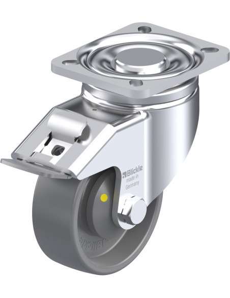 LH-PO 100KA-1-FI-ELS antistatinis ratukas su stabdžiais