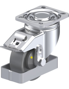 LH-PO 100KA-1-FI-ELS-FS antistatinis ratukas su stabdžiais