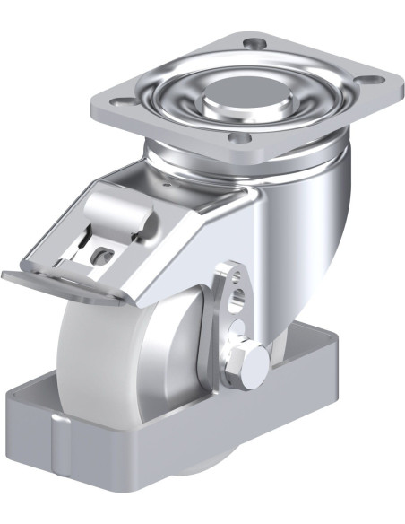 LH-PO 100KA-1-FI-FA-FS pasukamas ratukas su stabdžiais