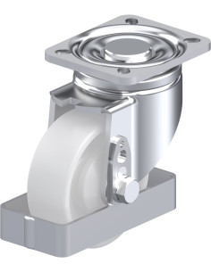 LH-PO 100KA-1-FS sintetinis pasukamas ratukas 100 mm