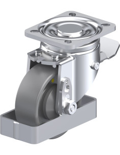 LH-PO 100KA-1-ST-ELS-FS antistatinis ratukas su stabdžiais