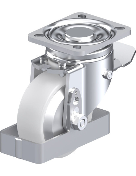 LH-PO 100KA-1-ST-FA-FS - pasukamas ratukas su stabdžiais