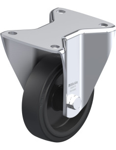 BH-POEV 125R-3 fiksuotas ratukas dengtas guma