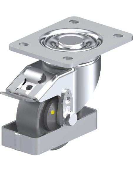 LH-PO 100KA-3-FI-ELS-FS antistatinis ratukas su stabdžiais