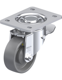 LH-PO 100KA-3-ST-ELS antistatinis ratukas su stabdžiais