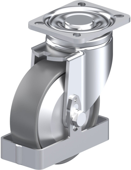 LH-PO 125G-1-ELS-FA-FS antistatinis pasukamas ratukas 125 mm