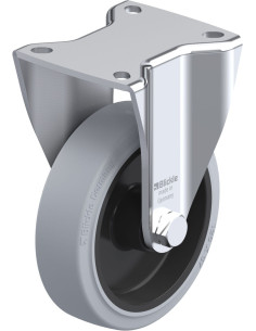 BH-POEV 125XR-1-SG fiksuotas ratukas dengtas guma