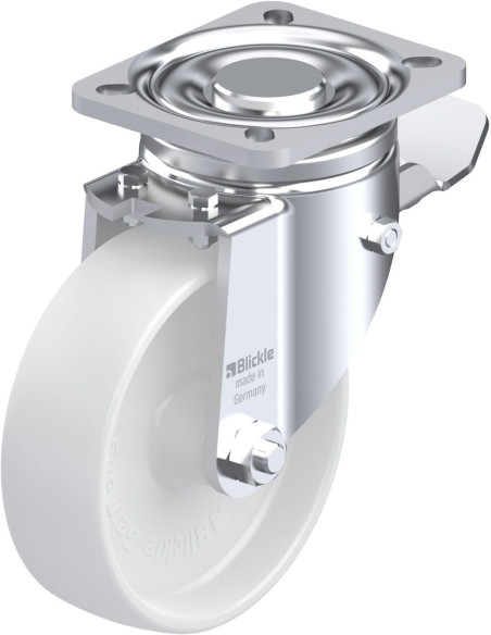 LH-PO 125G-1-ST pasukamas ratukas su stabdžiais