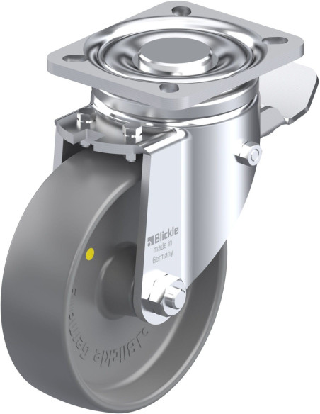 LH-PO 125G-1-ST-ELS antistatinis ratukas su stabdžiais