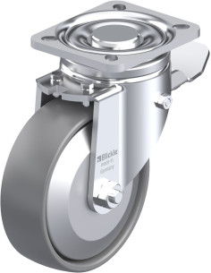 LH-PO 125G-1-ST-ELS-FA antistatinis ratukas su stabdžiais